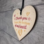 Thank You Gift For Teacher Midwife Nurse Assistant Wooden Heart