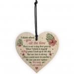 Mum Memorial Gifts Wooden Heart Grave Plaque Tribute Sign Mum