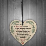 Memorial Plaque Decoration Mum Dad Nan Memorial Gift Wood Heart
