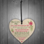 Nan Memorial Gifts Grave Plaque Tribute Sign Wooden Heart Nan