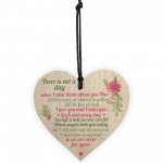 Nan Memorial Gifts Grave Plaque Tribute Sign Wooden Heart Nan