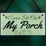 Garden Sign Come Sit Shabby Chic Wall Signs Garden Shed Plaques