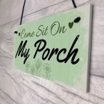 Garden Sign Come Sit Shabby Chic Wall Signs Garden Shed Plaques
