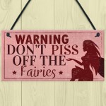 Warning Garden Sign Garden Shed Plaque SummerHouse Sign Gift