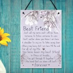 Friendship Gift Best Friend Plaque Sign Thank You Birthday Gifts