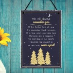 Christmas Memorial Sign Christmas Tree Decoration Nan Mum Dad