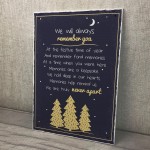 Christmas Memorial Sign Christmas Tree Decoration Nan Mum Dad