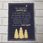 Christmas Memorial Sign Christmas Tree Decoration Nan Mum Dad