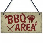 Garden Plaque BBQ Area Bar Home Sign Man Cave Shed Sign Gift