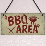 Garden Plaque BBQ Area Bar Home Sign Man Cave Shed Sign Gift