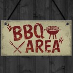 Garden Plaque BBQ Area Bar Home Sign Man Cave Shed Sign Gift
