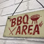 Garden Plaque BBQ Area Bar Home Sign Man Cave Shed Sign Gift
