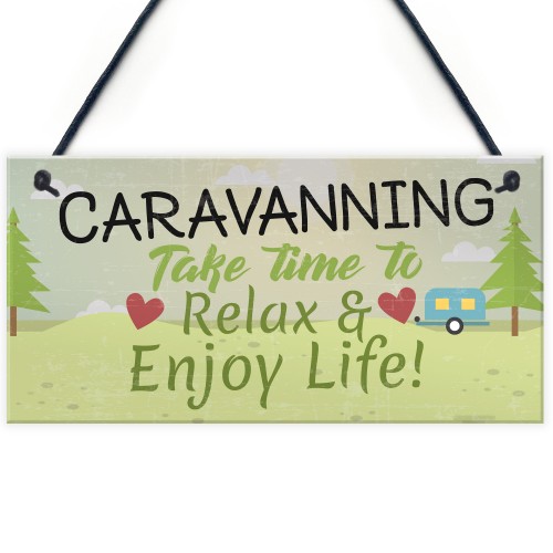 Caravan Sign Caravan Accessory Novelty Plaque Camping Sign