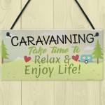 Caravan Sign Caravan Accessory Novelty Plaque Camping Sign