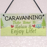 Caravan Sign Caravan Accessory Novelty Plaque Camping Sign