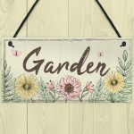 Garden Sign Door Shed Garden SummerHouse Plaque Home Decor