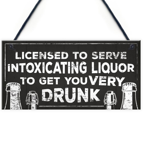 Man Cave Sign Pub Home Bar Licensee Plaque Shed BBQ Garden Sign