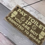 Shabby Chic BATHROOM Signs Door Plaque Toilet Bathroom The Loo 