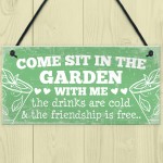 Come Sit Shabby Chic Wall Signs Garden Sign Shed Plaques Gift