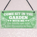 Come Sit Shabby Chic Wall Signs Garden Sign Shed Plaques Gift