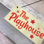 Childs The Playhouse Bedroom Playroom Sign Hanging Wall Plaque