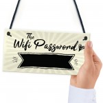 The Wifi Password Chalkboard Home Decor Gift Plaque Home Sign