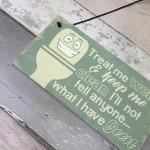 Funny BATHROOM Signs Shabby Chic Door Plaque Sign for Toilet 