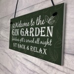 Gin Signs Garden Shed Bar Pub Plaque Gin & Tonic Alcohol Sign