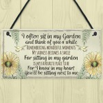 Garden Plaque Summer House Sign Garden Shed Friendship Mum Gift