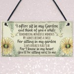 Garden Plaque Summer House Sign Garden Shed Friendship Mum Gift