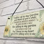 Garden Plaque Summer House Sign Garden Shed Friendship Mum Gift