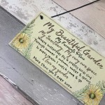 Beautiful Garden Plaque SummerHouse Sign Garden Shed Mum Gift