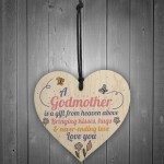 Godmother Asking Gift Thank You Sign Woos Heart Christening Gift