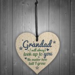 Gifts For Dad Grandad Grandpa Wooden Heart Birthday Men Gifts