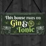 Gin Signs For Garden Shed SummerHouse Sign Funny Alcohol Gift