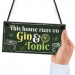 Gin Signs For Garden Shed SummerHouse Sign Funny Alcohol Gift