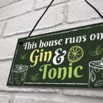 Gin Signs For Garden Shed SummerHouse Sign Funny Alcohol Gift
