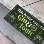 Gin Signs For Garden Shed SummerHouse Sign Funny Alcohol Gift