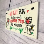 Teacher Leaving Gift Nursery Wall Plaque Childminder Thank You
