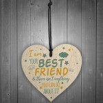 Best FRIEND Christmas Gift For Girls Heart Funny Friendship Gift