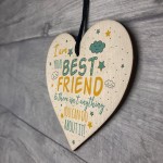 Best FRIEND Christmas Gift For Girls Heart Funny Friendship Gift