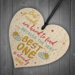 Best FRIEND Christmas Gifts Friendship Gift Wood Heart Thank You