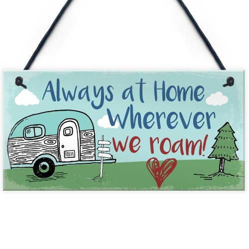 Caravan Plaque Novelty Camping Camper Holiday Sign Mum Nan Gift