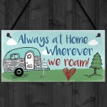 Caravan Plaque Novelty Camping Camper Holiday Sign Mum Nan Gift