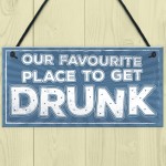 Funny Garden Shed Sign Hot Tub Jacuzzi Pool Kitchen ManCave GIFT