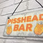 Funny BAR Sign Gin Beer Vodka Plaque Garden Shed Hot Tub GIFT