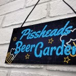 Beer Garden BAR Sign Funny Garden Shed Plaque Pub Man Cave Sign