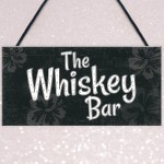 The Whiskey Bar Sign Home Bar Plaque Garden Shed Pub Gift