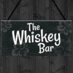 The Whiskey Bar Sign Home Bar Plaque Garden Shed Pub Gift