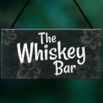 The Whiskey Bar Sign Home Bar Plaque Garden Shed Pub Gift